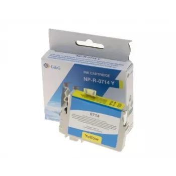 G&G združljiva kartuša s črnilom za Epson T0714 rumena (3547)