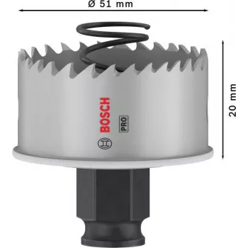 Bosch Progressor for Wood and Metal 51 mm kobalt luknja žaga 2608594455