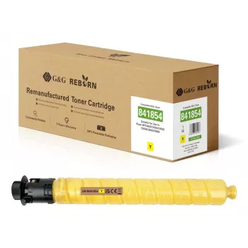 G&G združljiva kartuša s tonerjem rumena za Ricoh 841854 (22500 strani) GR-R841854