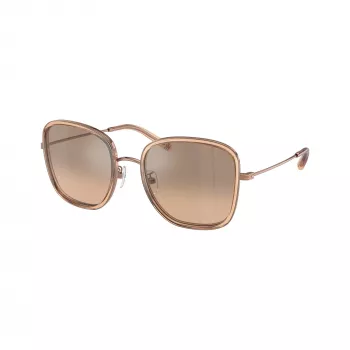 Tory Burch TY6101 33683D ženska sončna očala, okvir Dark Havana, stekla Brown Gradient, 53mm