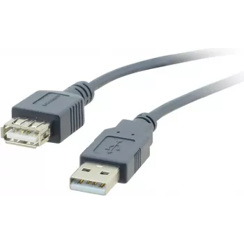 Kramer Electronics C-USB/AAE-3 podaljševalni kabel USB 2.0, USB-A vtič na USB-A vtičnico, 0,9 m, bel 96-02121003