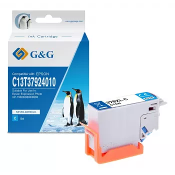 G&G XL rumena kartuša s črnilom združljiva z Epson 378XL (C13T37944010) – visok donos 830 strani 15182