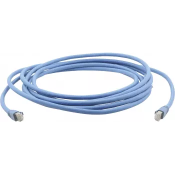 Kramer C-UNIKAT serija C-UNIKat-2 mrežni kabel vtič RJ-45 na vtič RJ-45 61 cm U/FTP CAT 6a oklopljen brez halogenov brez zatikanja robusten moder RAL 5012 99-3460002