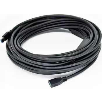 Kramer CA-USB3/AAE-15 USB 3.0 aktivni podaljševalni kabel, 4,6 m, črn 96-0216015