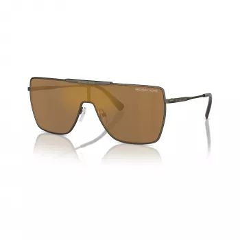 Michael Kors moška sončna očala MK1152-1001F9 Pilot, črn okvir, siva stekla, 58-17-145 mm
