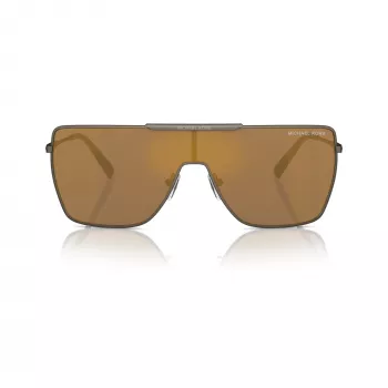 Michael Kors moška sončna očala MK1152-1001F9 Pilot, črn okvir, siva stekla, 58-17-145 mm