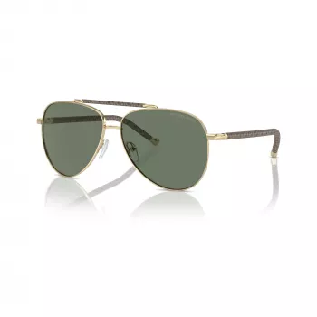 Michael Kors ženske sončna očala MK1146-10143H svetlo zlata metulj cat-eye rjava gradient 59mm