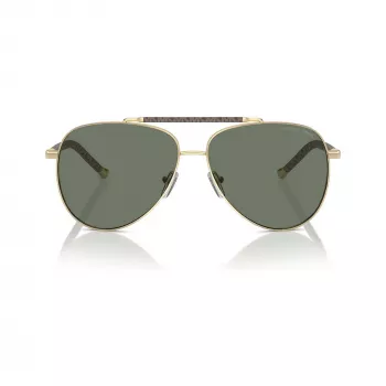 Michael Kors ženske sončna očala MK1146-10143H svetlo zlata metulj cat-eye rjava gradient 59mm