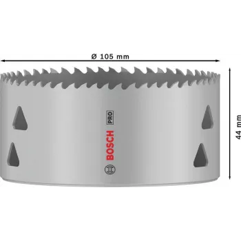 Luknjar Bosch Expert for Metal 105 mm, kobalt bi-metal, 2608901535