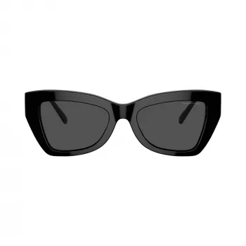 Michael Kors MK2205-300587 ženska sončna očala Cat Eye, temen okvir Schildpatt, temno sive leče, 52/19/140 mm