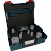 Bosch Progressor for Wood and Metal set luknja žag, 7-delni, premer 20-114 mm, vpenjalna glava Power Change, HSS bimetal, s kovčkom 2608594431