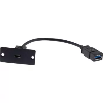 Kramer Electronics WU-CA(B) USB-C prehodni vložek, črn 80-00026499