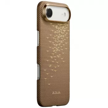 PITAKA ultratanek ovitek MagSafe za iPhone Air Golden Glint
