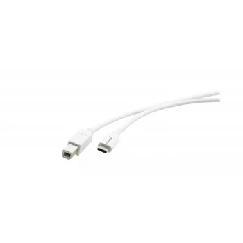 Kramer C-USB/CB-10 kabel USB 2.0, vtič USB-C na vtič USB-B, 3 m, bel 96-02357110