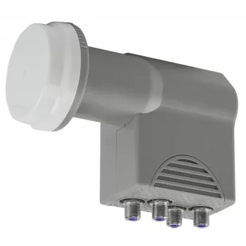 AXING SCO 4-10 quattro LNB, 40 mm lijak, 4 izhodi, pripravljeno za UHD/3D SCO00410