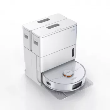 JONR T5 Pro Gen2 sesalni robot s funkcijo brisanja, bel
