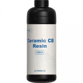 SHINING 3D CERAMIC C&B CG12-A1 0,5kg smola za 3D tisk za zobne krone in mostičke M00004731
