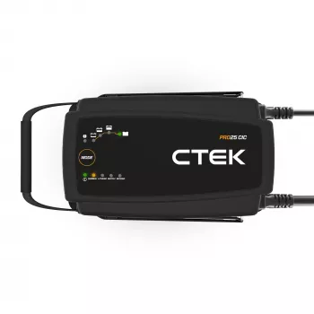CTEK PRO25 CiC EU 40-480 profesionalni samodejni polnilnik baterij 12V 25A za svinčevo-kislinske in litijeve baterije