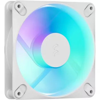 Fractal Design Dynamic 3-12 Reverse RGB White ohišni ventilator, 120mm, PWM, ARGB, obrnjene lopatice FD-F-DR3-1205