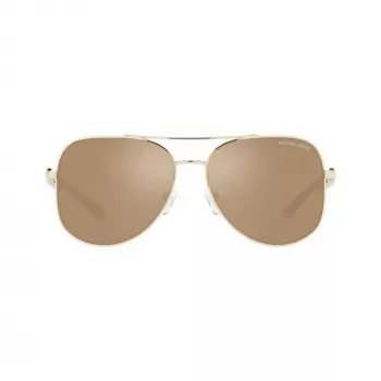 Michael Kors ženska sončna očala MK11210147P58 (58/15/140 mm) polarizirane sive leče, črn acetatni okvir