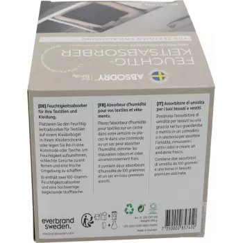 Absodry Duo Family vpijalec vlage za oblačila in tekstil, 2x 100 g (220-dft-e8)