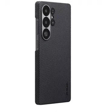PITAKA Cairn Case MagSafe za Samsung Galaxy S25 Ultra črno-siva
