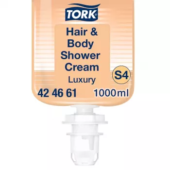 TORK S4 Luxurious 3-v-1 Premium krema za prhanje 1,0 l (424661)
