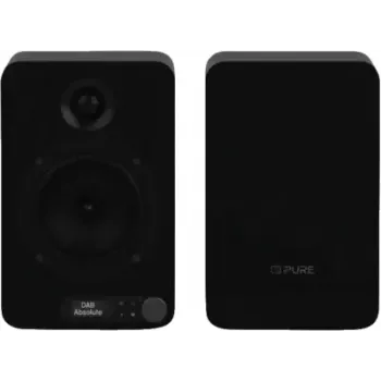 Pure Acoustics Pure Classic Active črn sistemski radio DAB/DAB+/UKV z Bluetoothom in daljinskim upravljalnikom EU/UK (254590)