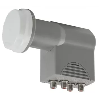 AXING SCO411 Quad-LNB (SCO00411) - univerzalni LNB s 4 izhodi za satelitski sprejem