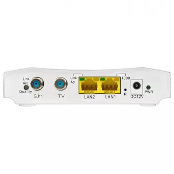 AXING Ethernet prek koaksialnega kabla EOC 1-32 peer-to-peer 1600 Mbps (EOC00132)