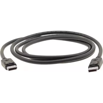 Kramer C-DP-50 kabel DisplayPort 15,2m 4K črn z zaklepom 97-0617050