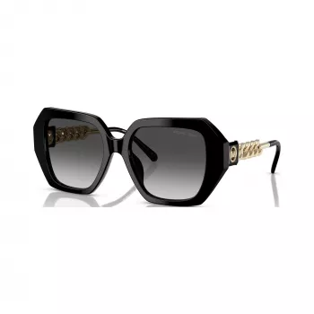 Michael Kors ženska sončna očala Cat Eye MK2232U30058G, črno/sivo gradientna stekla, 54mm