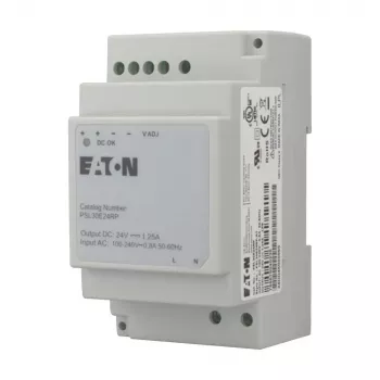 Eaton PSL30E24RP enofazni napajalnik 30W 24V DC DIN letev EP-401403