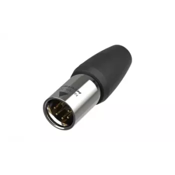 Neutrik NC5MX1-TOP-14 5-polni XLR kabelski vtič, vtič, IP65, črn