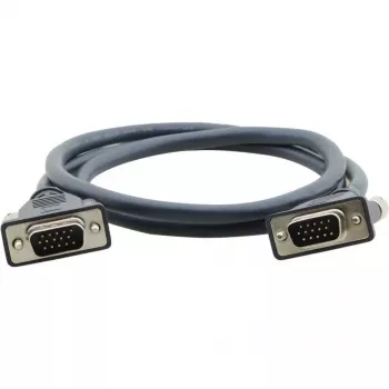 Kramer C-MGM/MGM-6 VGA kabel, HD-15 vtič na HD-15 vtič, 1,8 m, zalit, črn 92-7201006