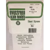 Evergreen polistirenska plošča 300 mm x 150 mm x 1,00 mm, 2 kosa, bela 9040