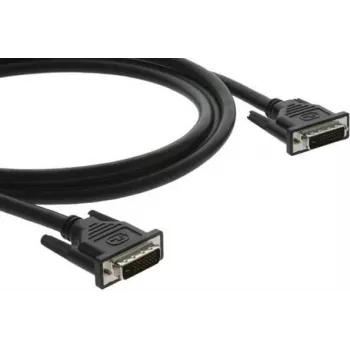 Kramer C-DM/DM-6 kabel DVI-D Dual-Link, 1,8 m, zalit, črn 94-0101006