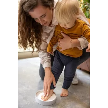 Tiny Love Magic Box okrogel komplet za odtise rok in nog otroka