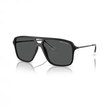 Armani Exchange moška sončna očala AX4150SU, črn okvir, sive leče, 59/15/145 mm AX4150SU80588