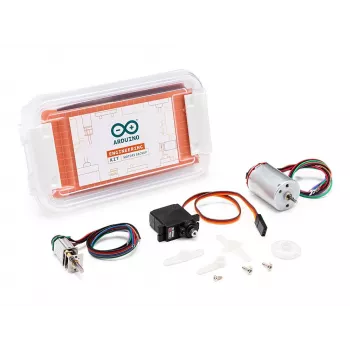 Arduino AKX00033 motor za Engineering Kit R2 - 12V krtačni DC motor, 6000 vrt/min, D-gred