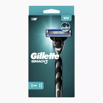 Gillette Mach3 ročni brivnik za moške z 1 kartušo 8001090442819