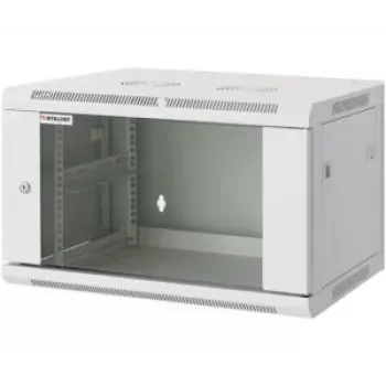 Intellinet 19 inch omrežno stensko ohišje, Basic Line, 12U, globina 400 mm, siv RAL 9005 (716703)