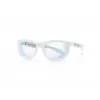 SHADEZ Blue Light White Teeny otroška očala za digitalne naprave, 3-7 let