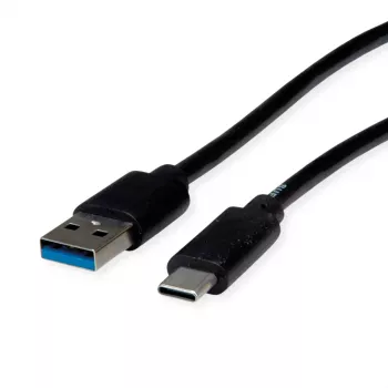 ROLINE RM kabel USB 3.2 Gen 1, USB A-C, ST/ST, črn, 3 m 11.45.9013