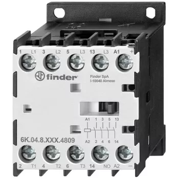Finder mini kontaktor za industrijo 5.5kW tuljava 230V AC (6K.04.8.230.4312)