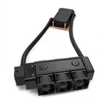 Dynatron L36 1U aktivni tekočinski hladilnik CPU za AMD SP6/TR5, 300W TDP, bakrena hladilna plošča, 40mm ventilator z dvojnimi krogličnimi ležaji, 10000 vrt/min