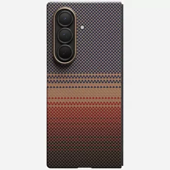 PITAKA Ultra-Slim MagSafe ovitek za Samsung Galaxy Z Fold7 - Sunset