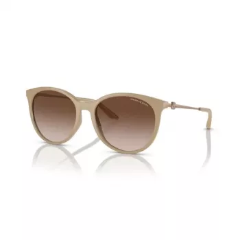 Armani Exchange ženska kvadratna sončna očala AX4140S 834213 Havana Brown Gradient 55/17/140 mm
