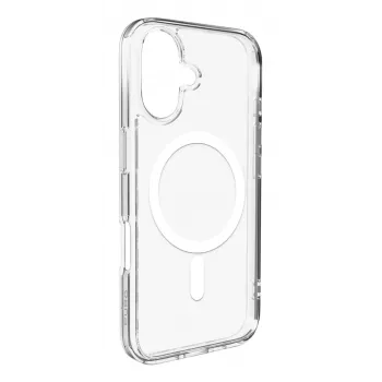 PURO zaščitni ovitek za Apple iPhone 17, prozorno bel, združljivo z MagSafe