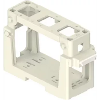 ILME COB03/3BC držalo modulov za 3x 21,21 mm vložke, termoplast, črno